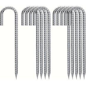 J-Hook عززت كومة 12 بوصة فضية، مرساة شديدة التحمل، تستخدم لسياج شبكي سلكي، شبكة رياضية، تخييم in Kuwait