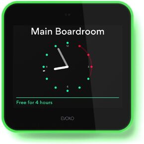 Evoko ERM2001 LISO Space Booking System Digital Door Sign, White in Saudi Arabia