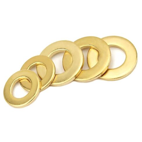 5 Pieces Brass Gasket Washer, Round Seal Gaskets Flat Brass Sealing Rings Suitable for Automotive and Industrial Repair,M22×39×3mm(M22x39x3mm) in Kuwait