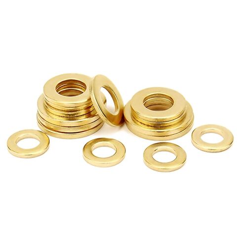 20 Pieces Brass Flat Gasket Washer, M8 Metal Seal Rings Suitable for Automotive Maintenance and Industrial Repair,M8×24×1.5mm(M8x20x2mm) in Kuwait