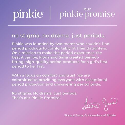 سدادات قطنية عضوية من بينكي للمراهقين والبالغين - مصنوعة من القطن بنسبة 100% تتكيف مع جسمك - أداة توزيع رفيعة خالية من مادة BPA لإدخال مريح - خالية من الكلور والعطور والصبغات والرايون - عادية/ممتازة، 36 قطعة in Kuwait