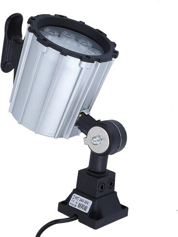 Aramox 12W 24V LED Machine Light, Bright Soft No Flash 12LED Explosion Proof Working Light, with Aluminum Alloy Heat Dissipation Rustproof Base, for CNC Machine Tools I in Saudi Arabia