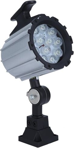 Aramox 12W 24V LED Machine Light, Bright Soft No Flash 12LED Explosion Proof Working Light, with Aluminum Alloy Heat Dissipation Rustproof Base, for CNC Machine Tools I in Saudi Arabia