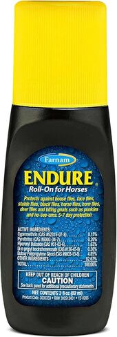 Farnam Endure Roll-On Fly Repellent for Horses, for Sensitive Areas, 3 Ounces in Kuwait