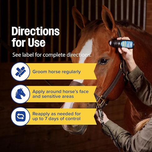 Farnam Endure Roll-On Fly Repellent for Horses, for Sensitive Areas, 3 Ounces in Kuwait