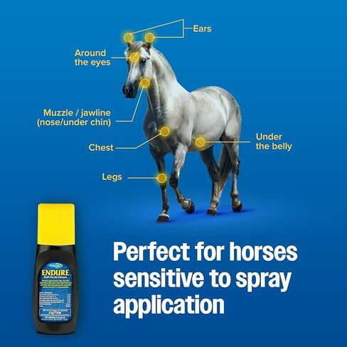 Farnam Endure Roll-On Fly Repellent for Horses, for Sensitive Areas, 3 Ounces in Kuwait