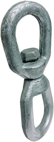 5/8" Eye & Eye Swivel for Marine Boats – Hot Dipped Galvanized Mooring Connector, 5,200 lbs WLL, Eye & Eye Swivel in Kuwait