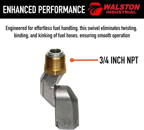 GH5325 دوار الوقود 3/4 بوصة NPT تركيب دوار دوار لخرطوم وفوهة الوقود 3/4 بوصة in Kuwait