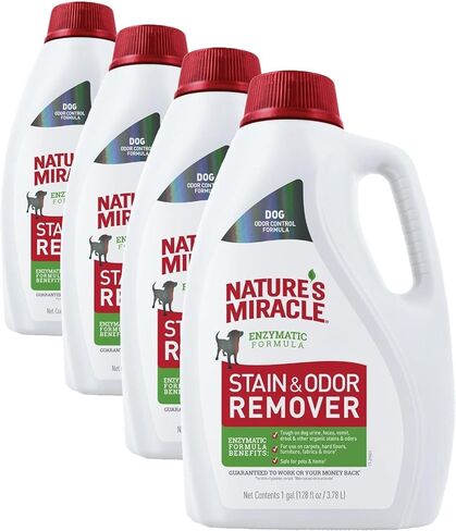 Nature's Miracle Dog Stain و Roador Remover ، Everyday Mess Enzymatic Formula ، 24 Fl Oz in Kuwait