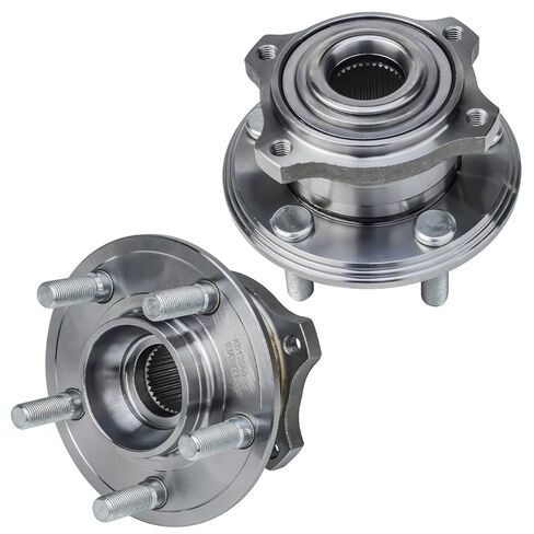 Detroit Axle-2 مراكز تحمل العجلات الأمامية لعام 2015-2017 Chrysler 200 2013-2016 Dodge Dart ، محمل عجلة البديل ومجموعة مجموعة المحور ، محاور الزوجين in Kuwait
