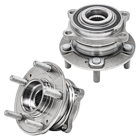 Detroit Axle-2 مراكز تحمل العجلات الأمامية لعام 2015-2017 Chrysler 200 2013-2016 Dodge Dart ، محمل عجلة البديل ومجموعة مجموعة المحور ، محاور الزوجين in Kuwait