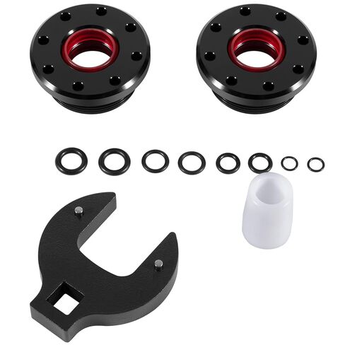 HS5157 HS5167 Front Mount Hydraulic Steering Cylinder Seal Kit with Pin Wrench, Rebuild Kit Compatible with Seastar HC5340 HC5345 HC5348 HC5358 HC6750 HC6755, Marine-Grade Anodized Anti-Corrosion in Saudi Arabia