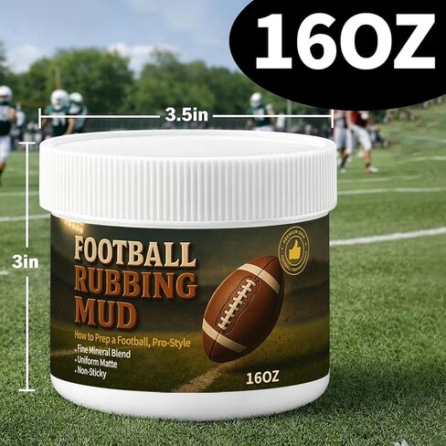 طين كرة القدم 16oz، طين فرك كرة القدم لإعداد كرة القدم الجلدية، طين إعداد كرة القدم لكسر كرات القدم الجديدة والمستعملة، ممارسة يوم اللعبة لتكييف كرة القدم للفرق، طين البيسبول in Kuwait