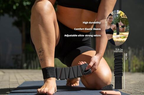 GAOS Wrist & Ankle Weights for Women - Wearable Weighted Bangles for Pilates, Yoga, Walking & Strength Training,Adjustable Fit, Soft Silicone Anti-Slip Design - 2 lbs Pair (Set of 2). in Saudi Arabia