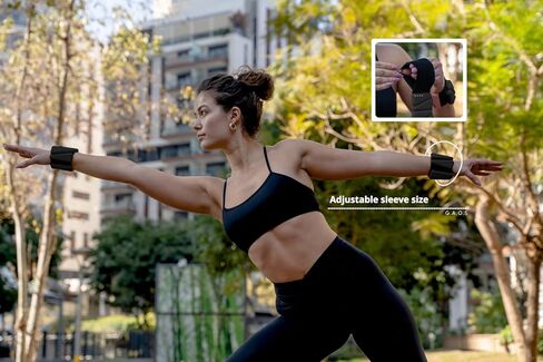 GAOS Wrist & Ankle Weights for Women - Wearable Weighted Bangles for Pilates, Yoga, Walking & Strength Training,Adjustable Fit, Soft Silicone Anti-Slip Design - 2 lbs Pair (Set of 2). in Saudi Arabia