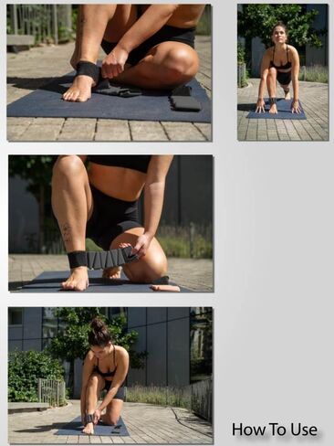GAOS Wrist & Ankle Weights for Women - Wearable Weighted Bangles for Pilates, Yoga, Walking & Strength Training,Adjustable Fit, Soft Silicone Anti-Slip Design - 2 lbs Pair (Set of 2). in Saudi Arabia