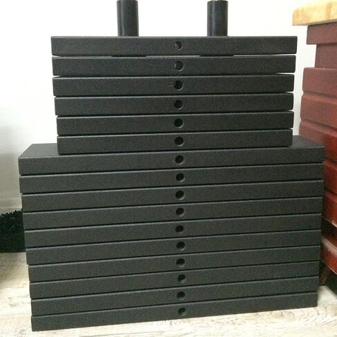 ملصقات وزن معدات اللياقة البدنية، ملصقات وزن من مادة البولي بروبيلين (10LB-200LB) in Kuwait