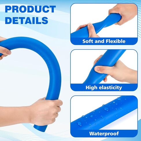 U0U 35.4 Inch Trampoline Pole Covers,Blue Trampoline Pole Foam Covers Replacement,1.26 Inch Diameter Foam Sleeves for Kids Trampoline Accessories Safety Protection in Kuwait