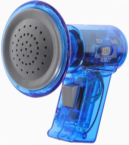 1Pc Multi Voice Changer Creative Amplifier for Light Modes Fun Loudspeaker for Parties Enhances Vocal Skills and Parent Interaction for Christmas and Holidays in Saudi Arabia