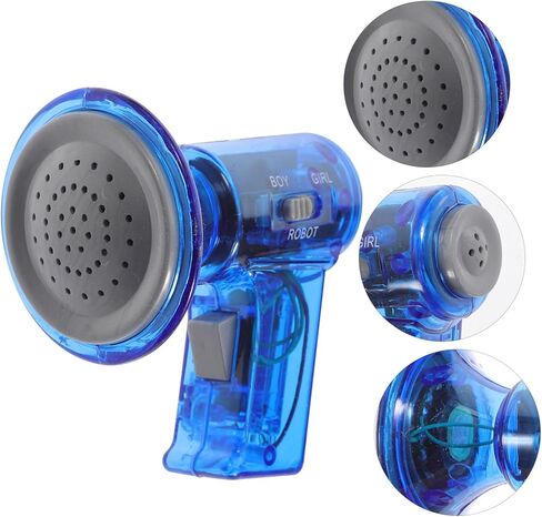 1Pc Multi Voice Changer Creative Amplifier for Light Modes Fun Loudspeaker for Parties Enhances Vocal Skills and Parent Interaction for Christmas and Holidays in Saudi Arabia
