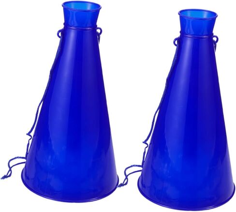UPKOCH 2Pcs Cheerleading Megaphones Plastic Noise Maker Vibrant Horns for Sporting Events Safe Fun Party Props Amplify Spirit in Saudi Arabia