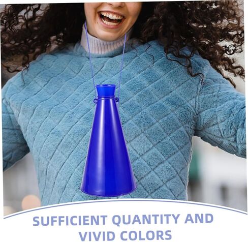 UPKOCH 2Pcs Cheerleading Megaphones Plastic Noise Maker Vibrant Horns for Sporting Events Safe Fun Party Props Amplify Spirit in Saudi Arabia