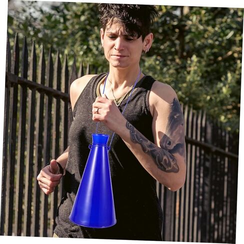 UPKOCH 2Pcs Cheerleading Megaphones Plastic Noise Maker Vibrant Horns for Sporting Events Safe Fun Party Props Amplify Spirit in Saudi Arabia