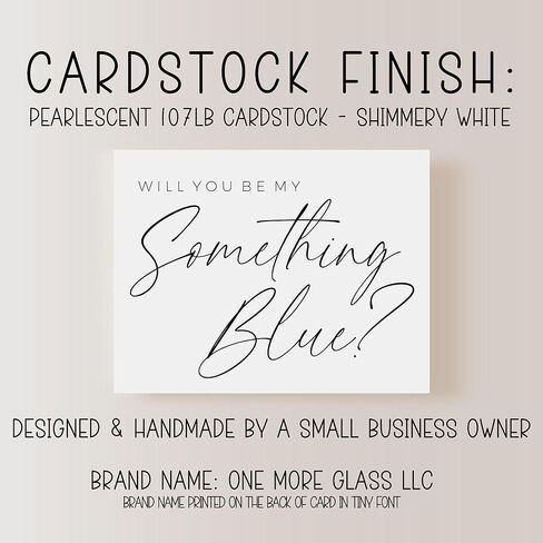 هل ستكون بطاقتي الزرقاء. بطاقة اقتراح حزب الزفاف. (بطاقة واحدة) in Kuwait