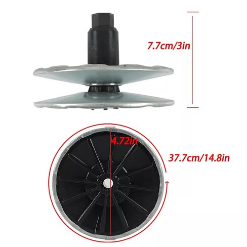 مجموعة الحزم المتنوعة بكرة حزام الجرارات Greensward البكرة الثانوية المناسبة للآلات الزراعية قطع غيار الآلات الزراعية in Kuwait