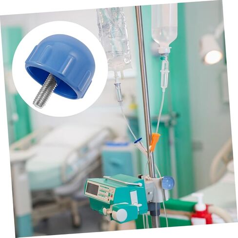 2pcs Handle Fixator for Iv Stand Durable Replacement Accessory Strong Load Bearing Capacity Stable and Portable for Medical Use Hospitals and Homes in Kuwait