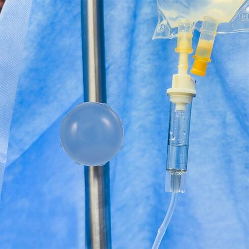 BESTYASH 2pcs Iv Stand Replacement Parts Screw Cap Mushroom Design for Secure Fixation Lightweight and Accessory for Home and Clinic Use in Kuwait