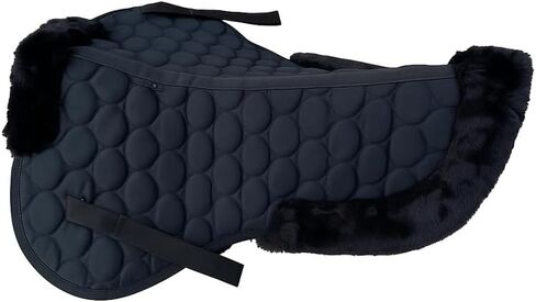 NDCKP Foam Half Pad for English Saddles – Shock-Absorbing Gel Saddle Pad for Dressage, Jumping & Training – Breathable, Non-Slip, Lightweight Horse Saddle Pad in Kuwait