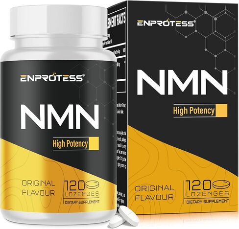 NMN 500 ملغ تحت اللسان، أقصى قدر من الامتصاص ومكمل NMN سريع المفعول (إمداد لمدة 120 يومًا)، 99% NMN نقي (أحادي نيوكليوتيد النيكوتيناميد) لـ NAD، الخلية، المناعة، الطاقة، العضلات، مكافحة الشيخوخة، طول العمر، 120 قرص استحلاب in Saudi Arabia