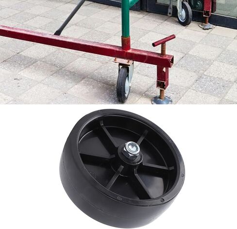 6 Inches Boat Trailer Jack Wheel, Constructed from Sturdy Nylon and ABS, 1200lbs Loading Capacity, Enhancing Maneuverability and Durability, Fit for Boat Trailers, with Wheel in Saudi Arabia