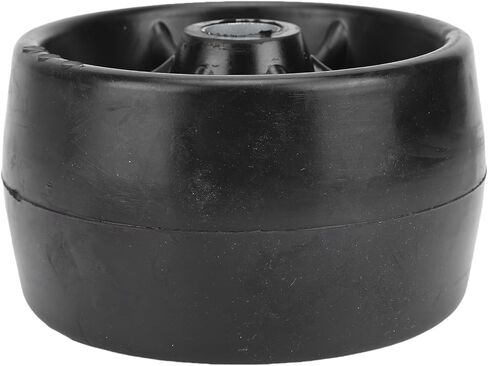 Trailer Tongue Jack Wheel, 6 Inch Metal Rubber Replacement Caster Side Wheel for 9/10 Inch Shaft Diameter Boat Trailers in Saudi Arabia