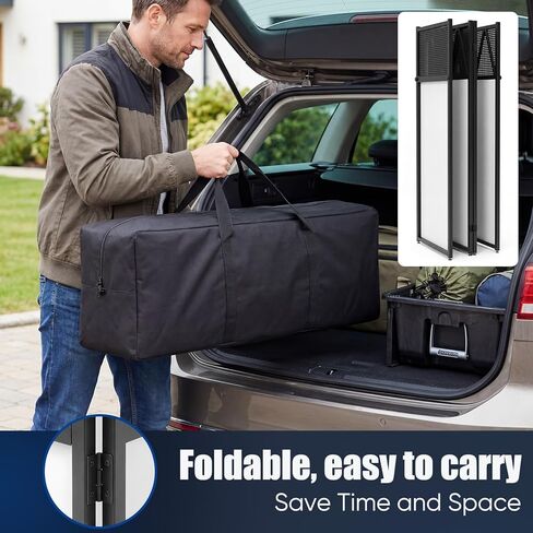 44 Inch DJ Booth, All-Metal Heavy Duty Portable DJ Stand with Tabletop, Foldable Facade Booth，DJ Controller Stand & Light Stand for Mobile DJ, Cable Holes & Carry Bag for Professional DJs in Kuwait