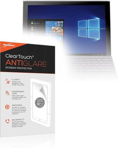 واقي شاشة Boxwave متوافق مع Samsung Galaxy Book2-ClearTouch Anti-Glare (2 pack) ، Skin Matte Milt-Pingerprint لـ Samsung Galaxy Book2 in Saudi Arabia