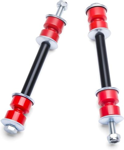 Sway Bar Link for Chevy Silverado 1500, Stabilizer Links with PU Bushings Connect Anti Roll Bar to Control arms, Fits GMC Escalade Avalanche Suburban Front Suspension System Replace OE K700538 K700432 in Kuwait