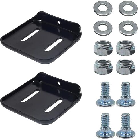 2-Pack 309016E701MA Height Adjuster Skid Shoes Compatible with Hardware Bri-GGS & Stra-tton Craftsman Murray Sears Snowblower 309016E701MA 309016E701 309016E717 Models in Kuwait