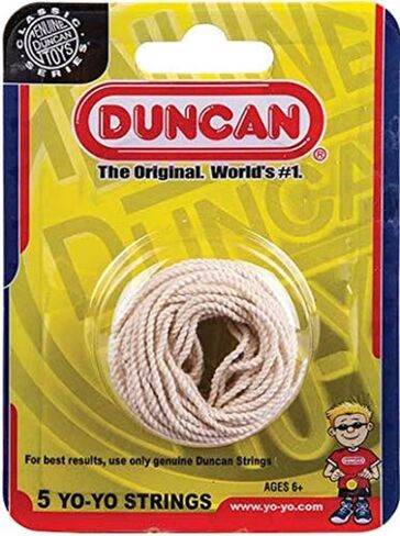 Duncan Toys Yo-Yo String [Assorted Colors] - Pack of 5 Cotton String for Plastic, Metal Yo-Yos in Kuwait