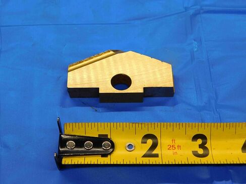 1pc New AMEC 2.34375 TIN HSS Spade Drill Insert Series D Lathe Machinist Tooling - CB3187BJ3 in Saudi Arabia