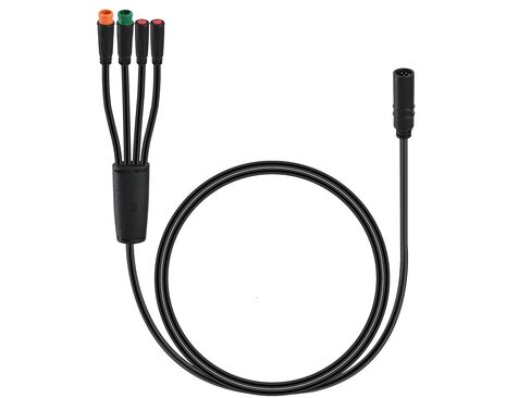1T4 Harness Cable for BAFANG Mid Drive Motor BBS02 BBSHD & Hub Motor G062 G063, 8Pin to 4 Connectors Waterproof Wire, Replacement Repair Cable for E-Bike Conversion Kit (39.6in) (2Pin Brake Version) in Saudi Arabia