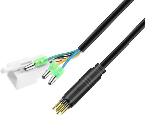 9-Pin Ebike Hub Motor Cable – Male Connector, 60cm, 20A Max Current, for Motors Up to 750W in Kuwait