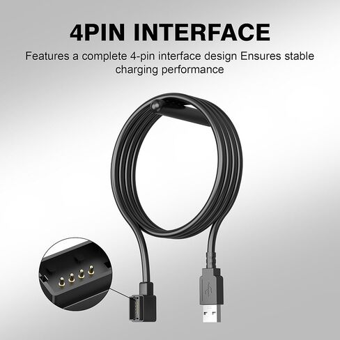 Electronic Derailleur Charging Cable Compatible with Shimano EW-EC300, 1.5M/5Ft Replacement Cord for 12-Speed Di2 Road, Charger Di2, Fast Charging & Data Sync for Ultegra R8170 R8150, Dura-Ace R9270 in Saudi Arabia