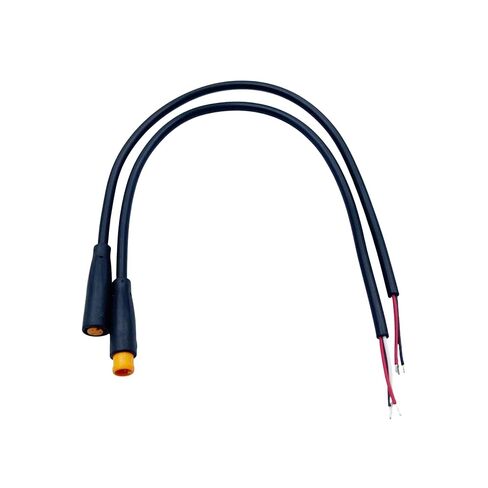 مجموعة كابل ضفيرة M6 3Pin مقاومة للماء للذكور والإناث (زوج واحد)، مثالية لإضاءة LED، والإلكترونيات الخارجية، والسيارات، ونقل طاقة/إشارة الدراجة المشتركة (25 سم + 25 سم) in Kuwait