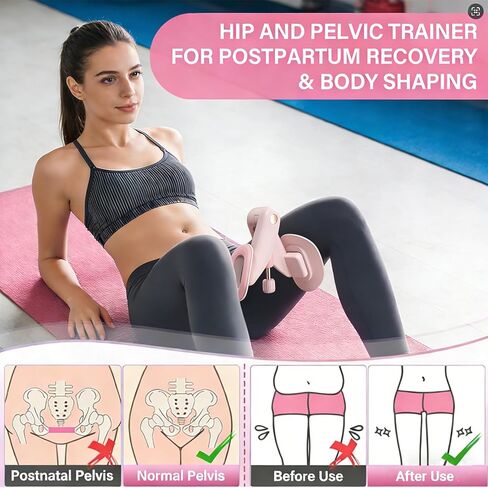 Thigh Trainer,Pelvic Floor Trainer Women,Upgraded Adjustable Resistance Kegel Trainer Ideal for Home/Gym Workouts,Body Sculpting,Yoga and Postpartum Recovery in Saudi Arabia