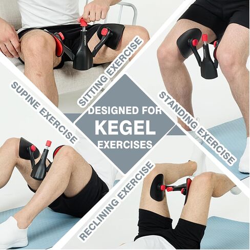 Kegel Exercise Equipment, Pelvic Floor Trainer, Thigh Trainer, Leg Exercise Equipment, Home Fitness Equipment, Suitable for Men and Women, Gift for Him & Her in Saudi Arabia