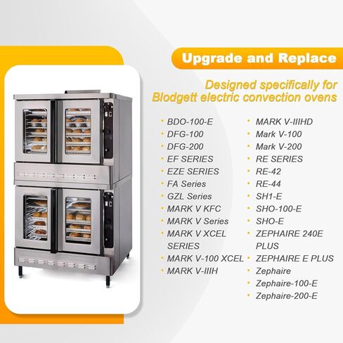 محرك منفاخ فرن 32244 مطور متوافق مع Mark V ZEPHIRE BDO-100-E SHO-100 DFG-100 DFG-200 RE-42 RE-44 EF 1/2 HP 2 سرعة 1710/1120 دورة في الدقيقة 208-240 فولت 1P in Kuwait
