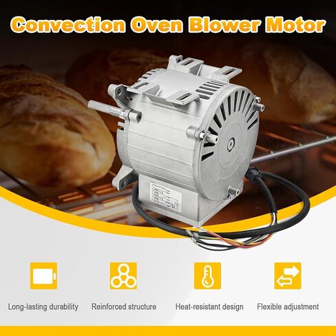 محرك منفاخ فرن 32244 مطور متوافق مع Mark V ZEPHIRE BDO-100-E SHO-100 DFG-100 DFG-200 RE-42 RE-44 EF 1/2 HP 2 سرعة 1710/1120 دورة في الدقيقة 208-240 فولت 1P in Kuwait