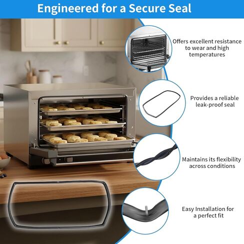 for Cadco GN1230AO Door Gasket for OV-013 Half-Size Convection Oven XAF013 Door Seal Gasket Replacement Part in Kuwait